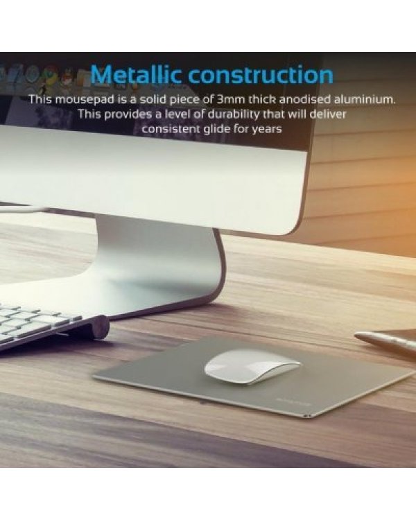 Дополнительное изображение книги «Promate Metapad-2 Алюминиевый коврик для мыши»