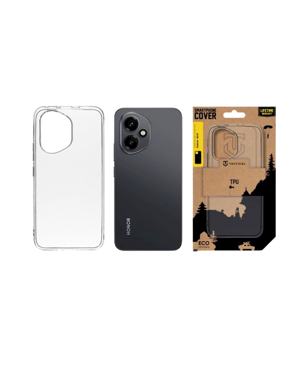 Tactical TPU Cover Защитный чехол для Honor 400 / прозрачный