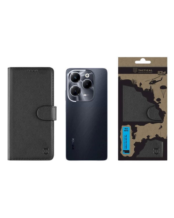 Tactical Field Notes Защитный чехол для Infinix Hot 40 Pro / чёрный