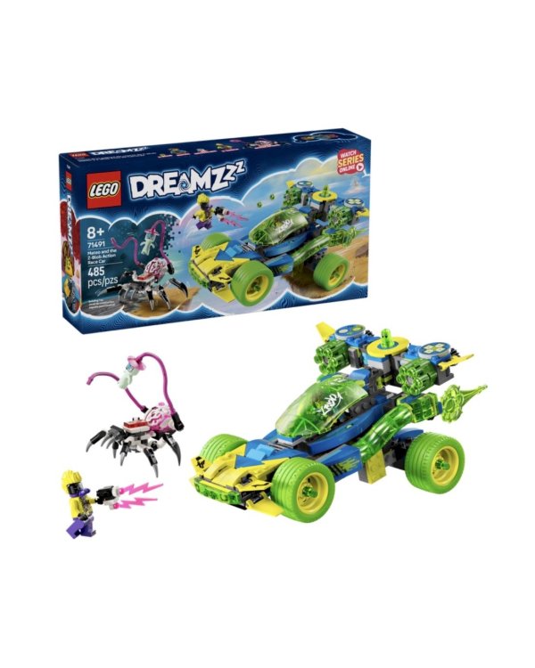 LEGO 71491 DREAMZzz Mateo and the Z-Blob Act ion Гоночная Машина Конструктор