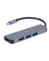 Gembird USB Type-C 2in1 Multi-port Адаптер (Hub + HDMI)
