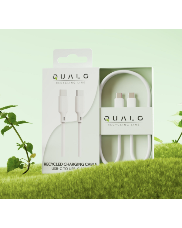 Qualo QRC-CC-00 Кабель USB-C – USB-C / 1.5m / 60W / белый