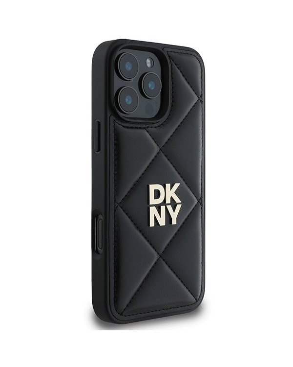 DKNY Quilted Stack Logo Защитный Чехол для Apple iPhone 16 Pro