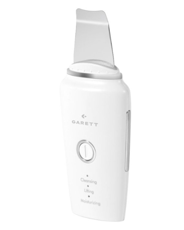 Garett Beauty Refresh Scrub white Аппарат для ультразвуковой чистки лица