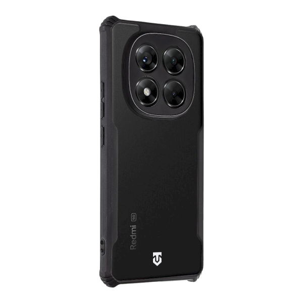 Tactical Quantum Stealth Cover Защитный чехол для Xiaomi Redmi Note 14 Pro 5G/X7 5G / прозрачный/чёрный