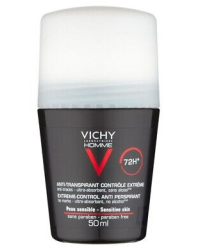 Vichy Homme 72H Дезодорант-антиперспирант экстрим-контроль 50 ml