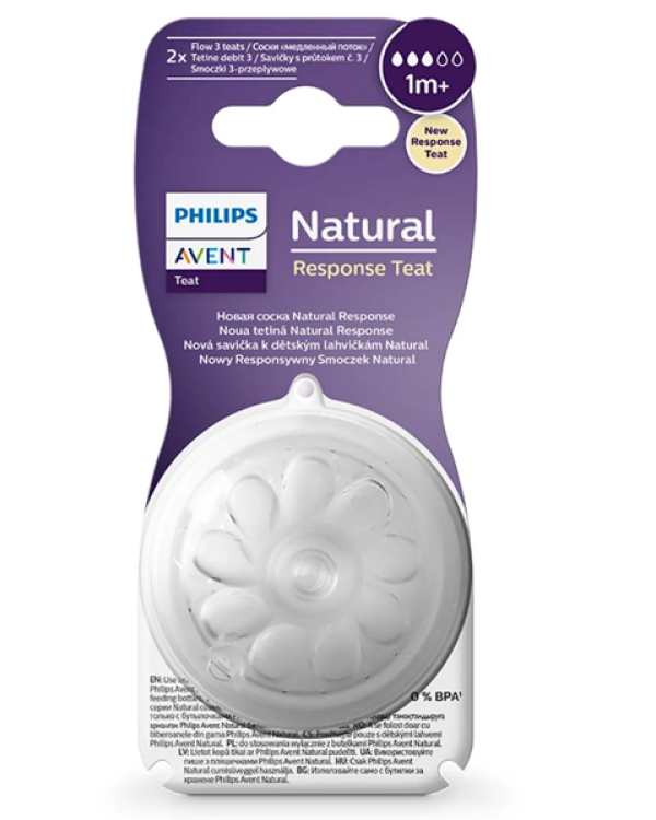 Philips Avent SCY963/02 Силиконовые соски для бутылочки 2шт.