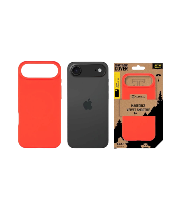 Tactical MagForce Velvet Smoothie Cover Защитный чехол для Apple iPhone Air красный