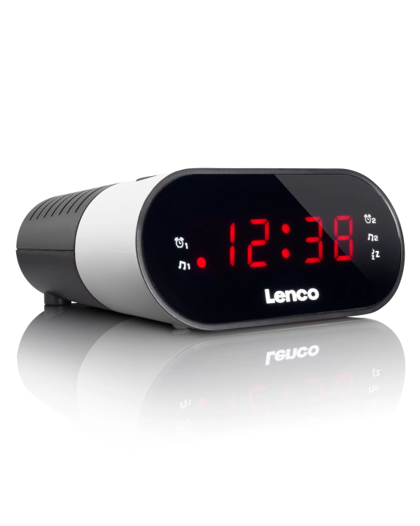 Lenco CR-07 White Радиочасы