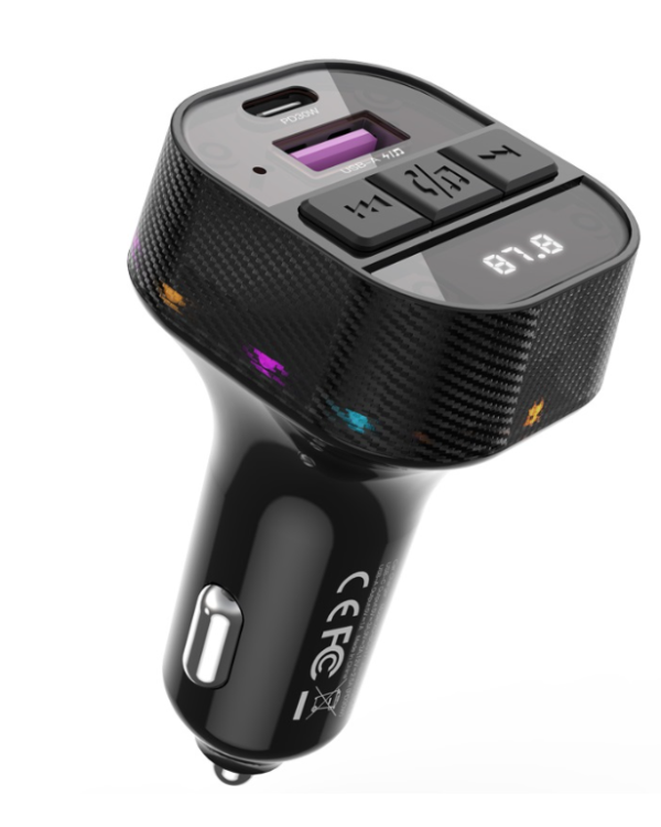 XO BCC17 FM-передатчик Bluetooth MP3 Aвтомобильное зарядное устройство 30W