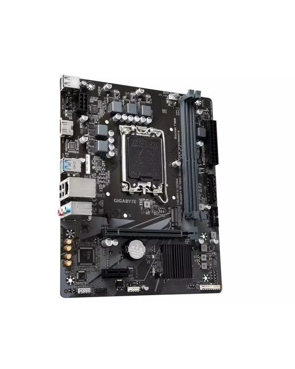 Gigabyte H610M K DDR4 Материнская плата / Intel H610 / Socket LGA 1700 / Micro ATX / PCIe 4.0 / M.2 NVMe