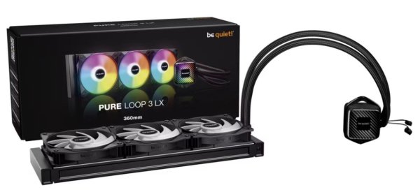 Be Quiet Pure Loop 3 LX Комплект жидкостного охлаждения для процессора 360mm