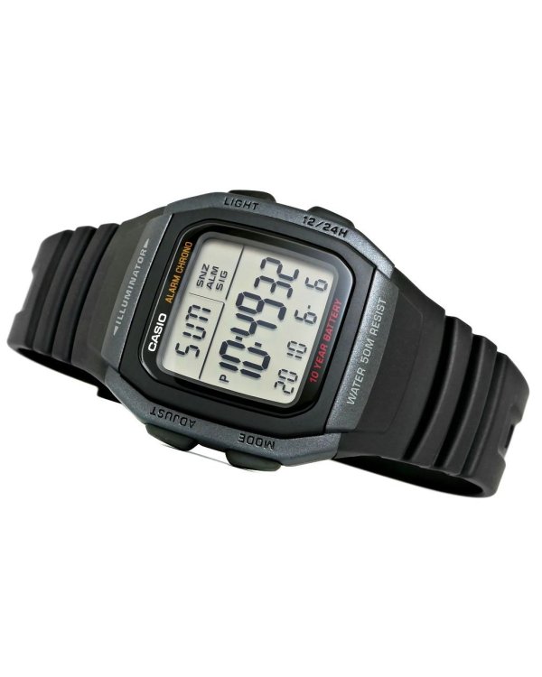 CASIO W-96H-1BVDF Мужские часы