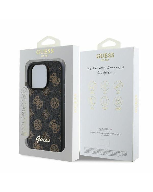 Guess GUHMP16LPGPYSK Чехол для Apple iPhone 16 Pro