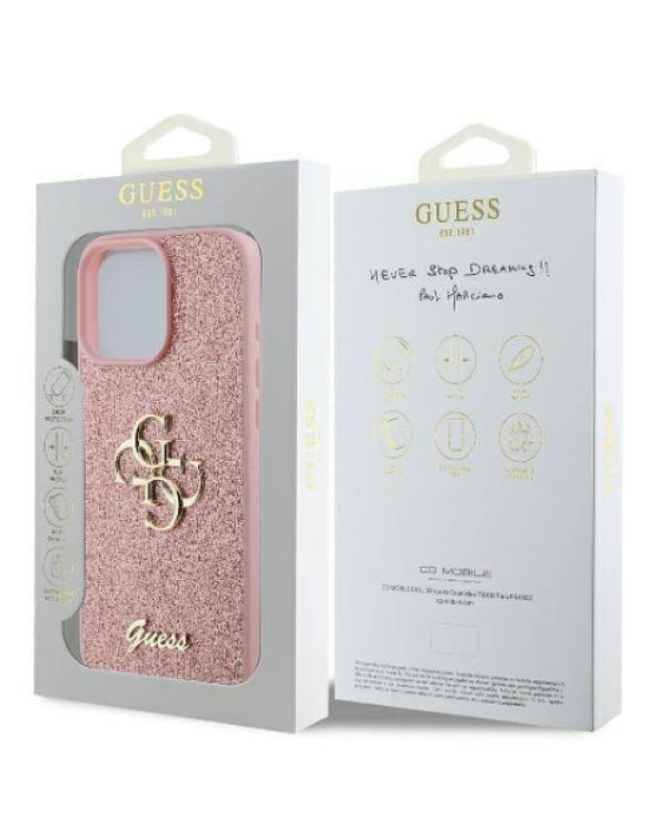 Guess GUHCP16LHG4SGP Чехол для Apple iPhone 16 Pro