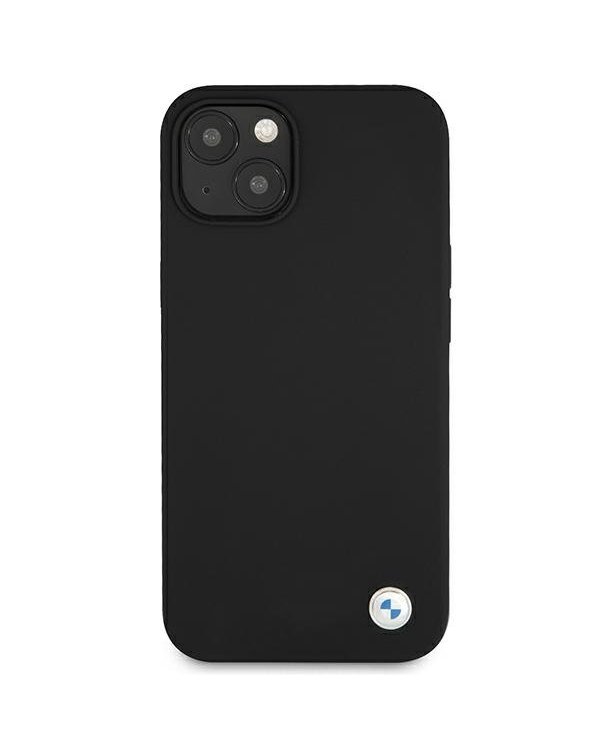 BMW BMHCP13MSILBK Hardcase Silicone Силиконовый защитный чехол для телефона Apple iPhone 13