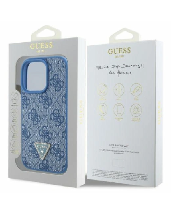 Guess GUHCP16LP4TDPB Чехол для Apple iPhone 16 Pro