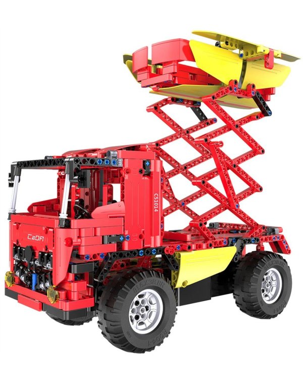 CaDa C51014W R/C Бетономешалка Игрушечная Mашинка Конструктор 814 деталей