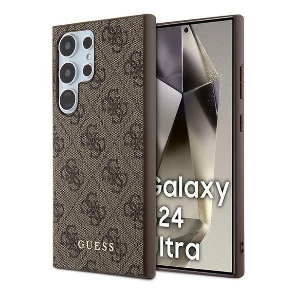 Guess GUHCS24LG4GFBR Чехол для Samsung Galaxy S24 Ultra
