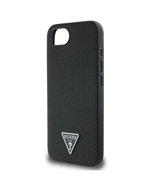 Guess Grained Triangle MagSafe Чехол для Apple iPhone 16e