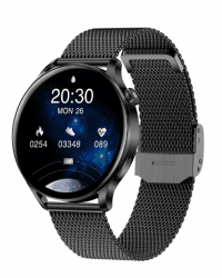 Garett Smartwatch Garett Lady Elegance RT black steel Умные часы IPS / Bluetooth / IP67