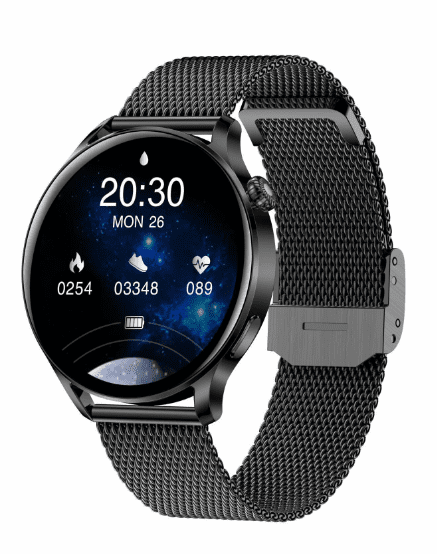 Обложка книги «Garett Smartwatch Garett Lady Elegance RT black steel Умные часы IPS / Bluetooth / IP67»