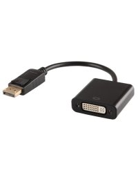 Savio CL-91 DisplayPort на DVI Видео Адаптер / 24 pin (F) / 10.8 Gbps / 1080p