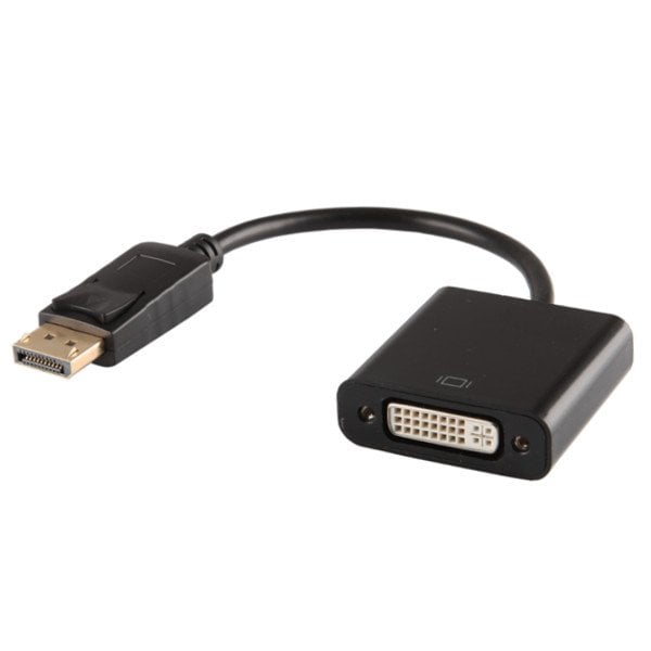 Savio CL-91 DisplayPort на DVI Видео Адаптер / 24 pin (F) / 10.8 Gbps / 1080p Savio CL-91 DisplayPort на DVI Видео Адаптер / 24 pin (F) / 10.8 Gbps / 1080p