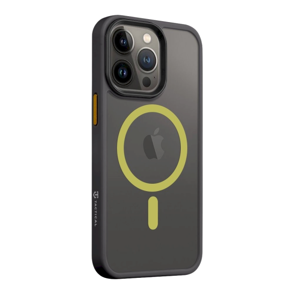 Обложка книги «Tactical MagForce Hyperstealth 2.0 Cover Защитный чехол для iPhone 13 Pro / чёрный/жёлтый»