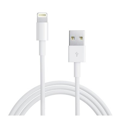 Mocco Lightning данных USB и зарядный кабель 1м Белый