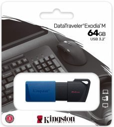 Kingston DataTraveller Exodia M 64GB Флеш Память