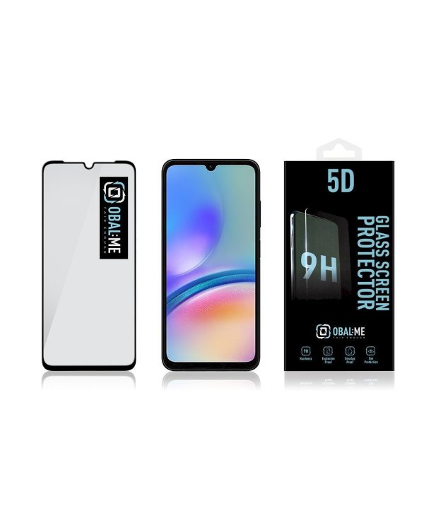 OBAL:ME 5D Glass Screen Protector Защитное стекло для Samsung Galaxy A05s / чёрный