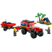 Дополнительное изображение книги «LEGO 60412 4x4 Fire Truck with Rescue Boat Конструктор»