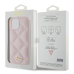 Guess Quilted Metal Logo Case Защитный Чехол для Apple iPhone 15