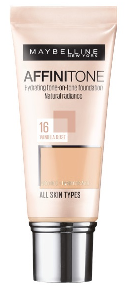 Maybelline Affinitone Hydrating Tone-on-Tone Foundation Тональный крем 30 ml / Ванильная роза