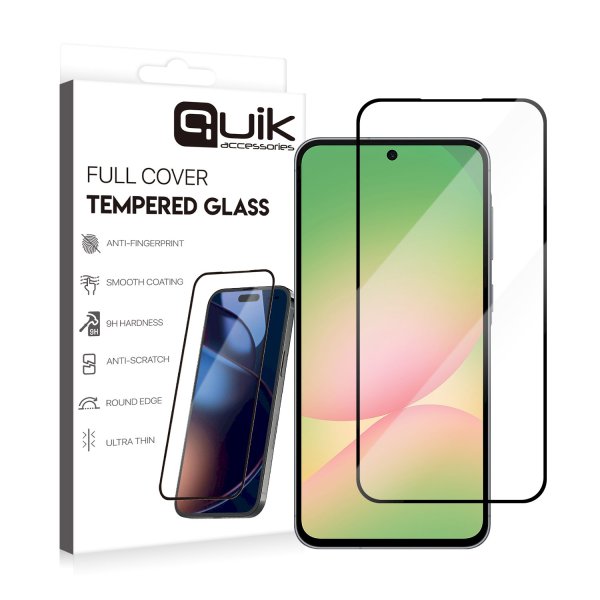 Quik Accessories Full Cover Tempered Glass Защитное Стекло для Samsung Galaxy A57