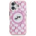 Karl Lagerfeld Hard IML Monogram Karl&Choupette Head MagSafe Case Чехол для Apple iPhone 16