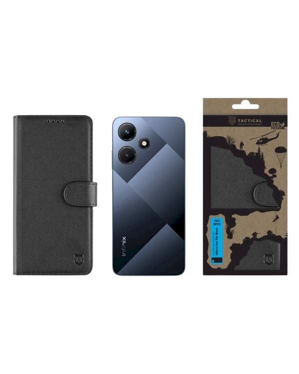 Tactical Field Notes Cover Защитный чехол для Infinix Hot 30i / чёрный