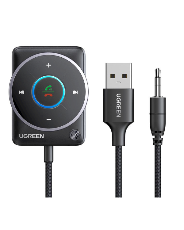 Ugreen CM723 Беспроводной Car Bluetooth 5.4 / AUX 3.5mm FM-модулятор