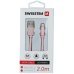 Swissten Textile Fast Charge 3A Lightning Кабель Для Зарядки и Переноса Данных 2m