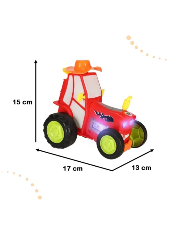 RoGer RC Прыгающий игрушечный трактор с Дистанционным Управлением