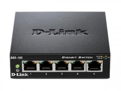 D-Link DGS-105 Network Switch 10/100/1000mbps