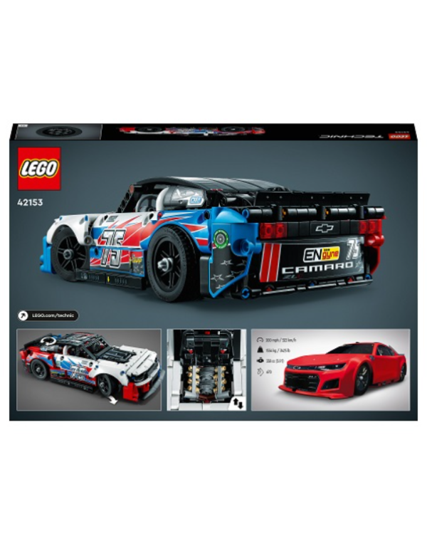 Дополнительное изображение книги «LEGO 42153 Technic NASCAR Next Gen Chevrolet Camaro ZL1 Конструктор»