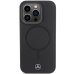Mercedes Smooth Leather MagSafe Back Case Защитный Чехол для Apple iPhone 15 Pro