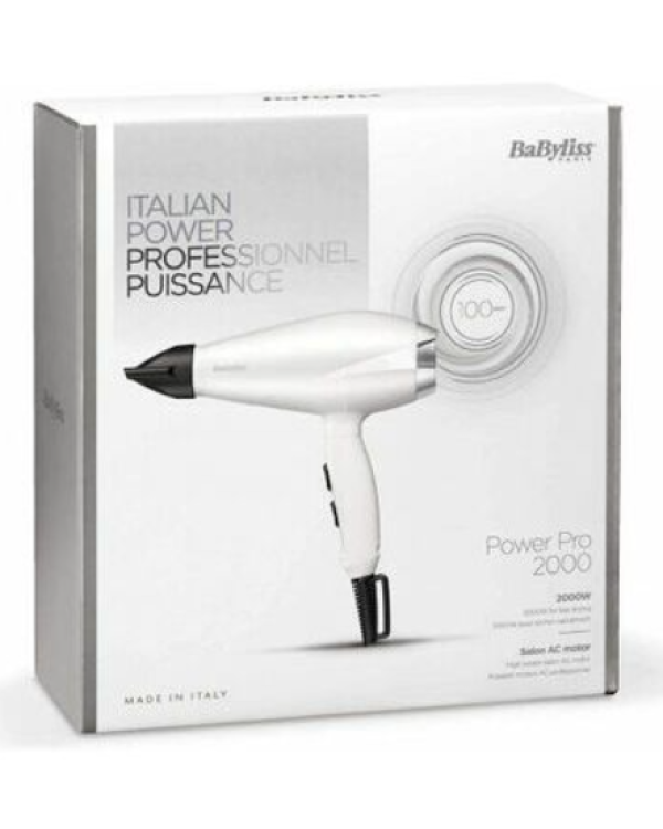 BaByliss 6704WE Фен 2000W