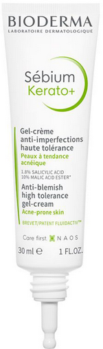Bioderma Sébium Kerato+ Гель-крем против несовершенств кожи 30 ml