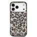 Karl Lagerfeld IML Leopard MagSafe Защитный чехол для iPhone 17 Pro Max / коричневый