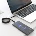 Swissten Магнитный с автоподмоткой USB-C / Lightning кабель 1m