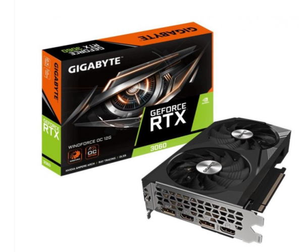 Gigabyte GeForce RTX 3060 WindForce 12GB OC Видеокарта