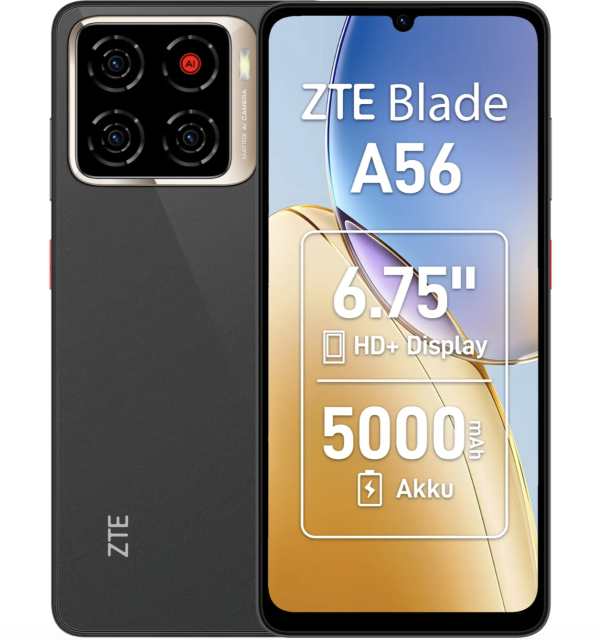 ZTE Blade A56 Смартфон 128GB Черный ZTE Blade A56 Смартфон 128GB Черный